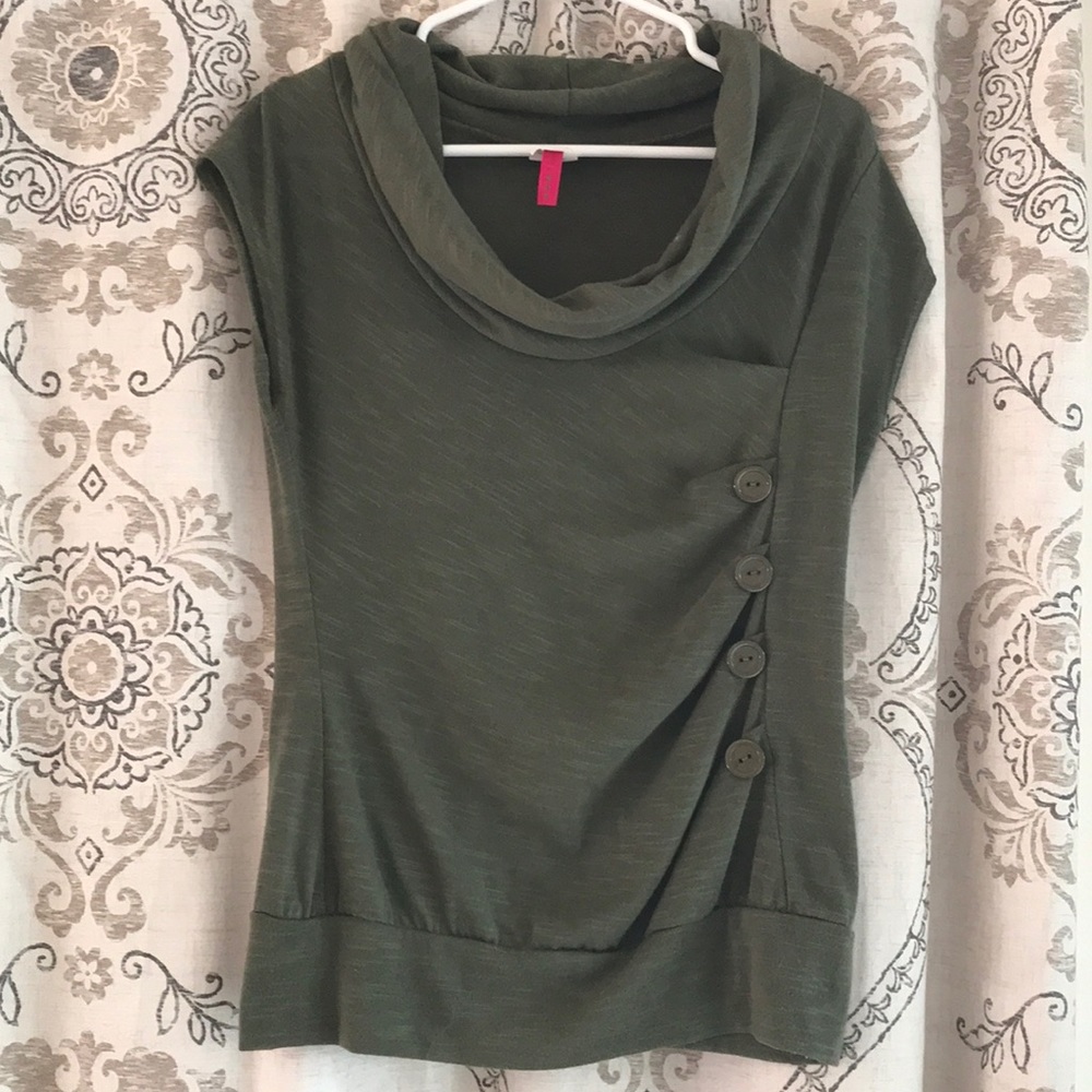 Olive Green Top
